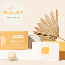 Load image into Gallery viewer, Lain & Lou Boho Thank You Cards with Envelopes 30 Pack | You Are My Sunshine Birthday | Thank You Notes for Business, Wedding, Birthday, Baby Shower
