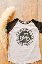 Load image into Gallery viewer, Support Your Local Farmers Kids Tee