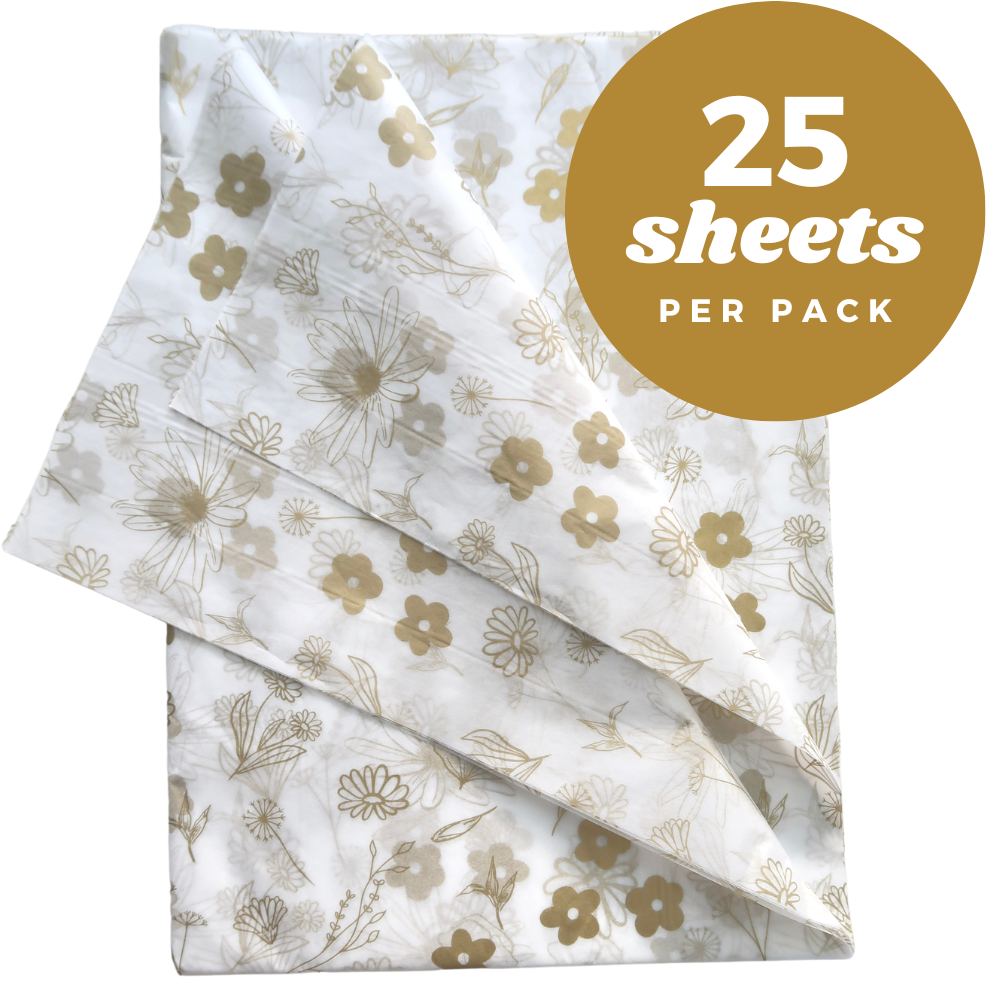 Gift Bag (Includes one sheet of Antique Gold Tissue Paper) – Treasured  Trestle Co.