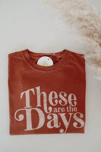 These are the Days Tees in Rust Bundle