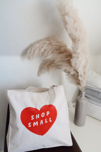 Shop Small Tote Bags + Sunshine Notebooks Bundle