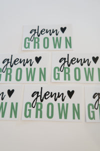 Glenn Grown Sticker