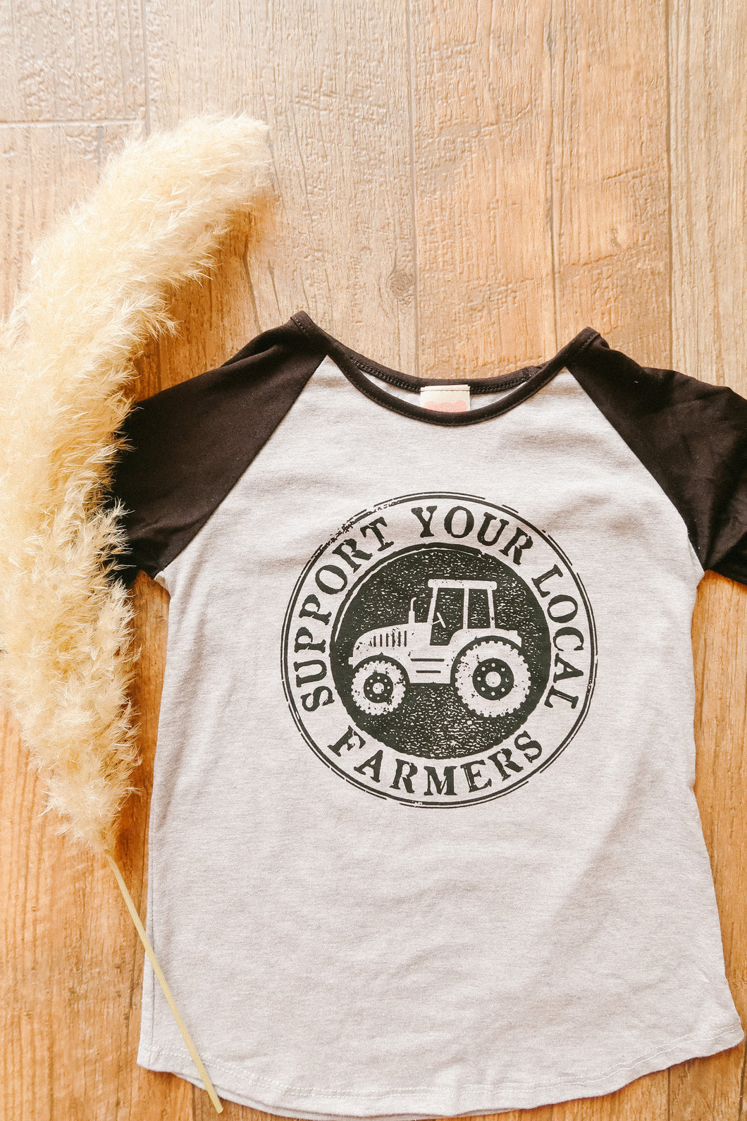 Support Your Local Farmers Kids Tee