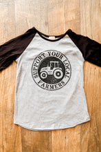 Load image into Gallery viewer, Support Your Local Farmers Kids Tee
