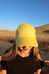 Lain & Lou Lifestyle Yellow Hat